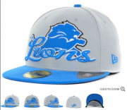 Wholesale Cheap Detroit Lions fitted hats 05