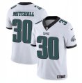 Cheap Men's Philadelphia Eagles #30 Quinyon Mitchell White 2024 Draft Vapor Untouchable Limited Football Stitched Jersey