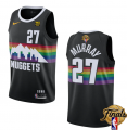 Wholesale Cheap Men's Denver Nuggets #27 Jamal Murray Black 2023 Finals City Edition Stitched Basketball Jersey