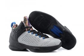 Wholesale Cheap Jordan Melo M11 X Shoes grey/black-blue