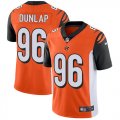 Wholesale Cheap Nike Bengals #96 Carlos Dunlap Orange Alternate Men's Stitched NFL Vapor Untouchable Limited Jersey