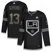 Wholesale Cheap Adidas Kings #13 Kyle Clifford Black Authentic Classic Stitched NHL Jersey