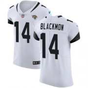 Wholesale Cheap Nike Jaguars #14 Justin Blackmon White Men's Stitched NFL Vapor Untouchable Elite Jersey