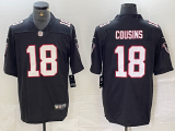Cheap Men's Atlanta Falcons #18 Kirk Cousins Black Vapor Untouchable Limited Football Stitched Jerseys