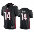 Wholesale Cheap Men's Atlanta Falcons #14 Damiere Byrd Black Vapor Untouchable Stitched Football Jersey