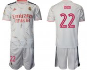 Wholesale Cheap Men 2021-2022 Club Real Madrid home white 22 Adidas Soccer Jersey