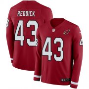 Wholesale Cheap Nike Cardinals #43 Haason Reddick Red Team Color Men's Stitched NFL Limited Therma Long Sleeve Jersey