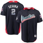 Wholesale Cheap Mariners #2 Jean Segura Navy Blue 2018 All-Star American League Stitched MLB Jersey