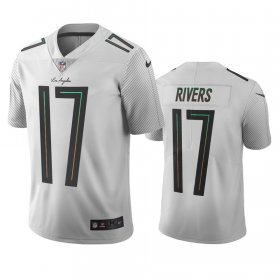 Wholesale Cheap Los Angeles Chargers #17 Philip Rivers White Vapor Limited City Edition NFL Jersey