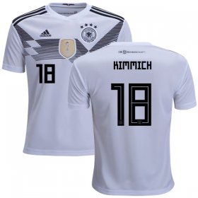 Wholesale Cheap Germany #18 Kimmich White Home Kid Soccer Country Jersey
