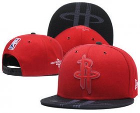 Wholesale Cheap Houston Rockets Snapback Ajustable Cap Hat GS