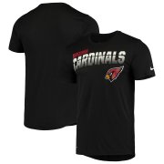 Wholesale Cheap Arizona Cardinals Nike Sideline Line of Scrimmage Legend Performance T-Shirt Black