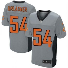 Wholesale Cheap Nike Bears #54 Brian Urlacher Grey Shadow Youth Stitched NFL Elite Jersey