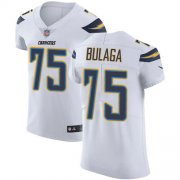 Wholesale Cheap Nike Chargers #75 Bryan Bulaga White Men's Stitched NFL New Elite Jersey