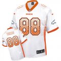 Wholesale Cheap Nike Broncos #88 Demaryius Thomas White Men's Stitched NFL Elite Drift Fashion Jersey
