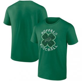Wholesale Cheap Men\'s Buffalo Bills Kelly Green St. Patrick\'s Day Celtic T-Shirt