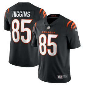Wholesale Cheap Men\'s Cincinnati Bengals #85 Tee Higgins 2021 New Black Vapor Untouchable Limited Stitched Jersey