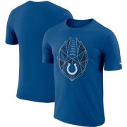 Wholesale Cheap Men's Indianapolis Colts Nike Royal Fan Gear Icon Performance T-Shirt