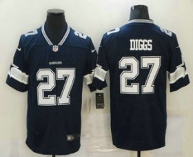 Wholesale Cheap Men\'s Dallas Cowboys #27 Trevon Diggs Navy Blue 2020 NEW Vapor Untouchable Stitched NFL Nike Limited Jersey