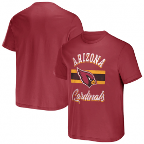 Wholesale Cheap Men\'s Arizona Cardinals Red x Darius Rucker Collection Stripe T-Shirt