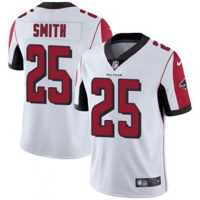 Wholesale Cheap Nike Falcons #25 Ito Smith White Men\'s Stitched NFL Vapor Untouchable Limited Jersey