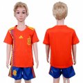 Wholesale Cheap Spain Blank Home Kid Soccer Country Jersey