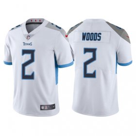 Wholesale Cheap Men\'s Tennessee Titans #2 Robert Woods White Vapor Untouchable Stitched Jersey