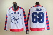 Wholesale Cheap Flyers #68 Jaromir Jagr White All Star CCM Throwback 75TH Stitched NHL Jersey