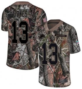 Wholesale Cheap Nike Lions #13 T.J. Jones Camo Youth Stitched NFL Limited Rush Realtree Jersey
