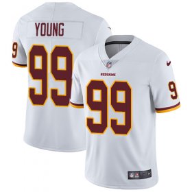 Wholesale Cheap Nike Redskins #99 Chase Young White Youth Stitched NFL Vapor Untouchable Limited Jersey