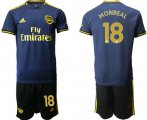 Wholesale Cheap Arsenal #18 Monreal Third Soccer Club Jersey