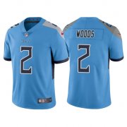 Wholesale Cheap Men's Tennessee Titans #2 Robert Woods Blue Vapor Untouchable Stitched Jersey