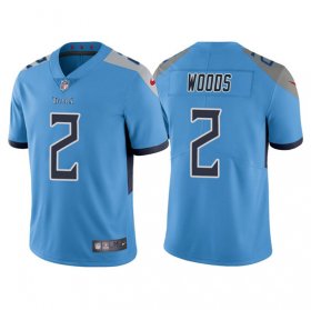 Wholesale Cheap Men\'s Tennessee Titans #2 Robert Woods Blue Vapor Untouchable Stitched Jersey