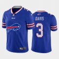 Wholesale Cheap Buffalo Bills #3 Gabriel Davis Royal Blue Men's Nike Big Team Logo Vapor Limited NFL Jersey