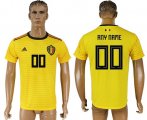 Wholesale Cheap Belgium Personalized Away Soccer Country Jersey