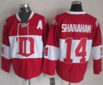 Wholesale Cheap Red Wings #14 Brendan Shanahan Red Winter Classic CCM Throwback Stitched NHL Jersey
