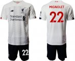 Wholesale Cheap Liverpool #22 Mignolet Away Soccer Club Jersey