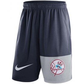 Wholesale Cheap Men\'s New York Yankees Nike Navy Cooperstown Collection Dry Fly Shorts