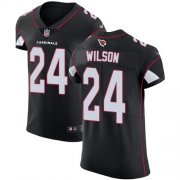 Wholesale Cheap Nike Cardinals #24 Adrian Wilson Black Alternate Men's Stitched NFL Vapor Untouchable Elite Jersey
