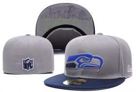 Wholesale Cheap Seattle Seahawks fitted hats 07