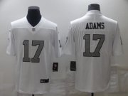 Wholesale Cheap Men's Las Vegas Raiders #17 Davante Adams White Color Rush Limited Stitched Jersey