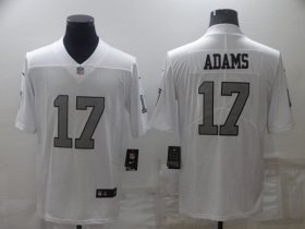 Wholesale Cheap Men\'s Las Vegas Raiders #17 Davante Adams White Color Rush Limited Stitched Jersey