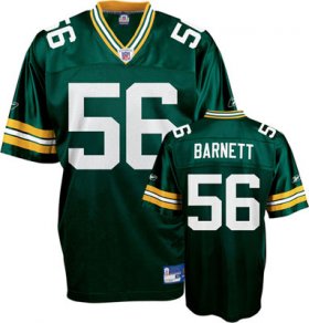 Wholesale Cheap Packers #56 Nick Barnett Green Stitched NFL Jersey