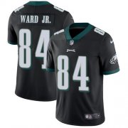 Wholesale Cheap Nike Eagles #84 Greg Ward Jr. Black Alternate Men's Stitched NFL Vapor Untouchable Limited Jersey