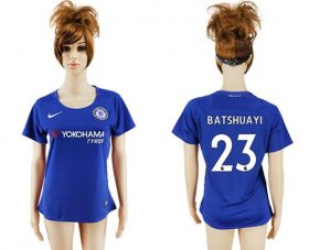 Wholesale Cheap Women\'s Chelsea #23 Batshuayi Home Soccer Club Jersey