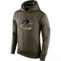 Wholesale Cheap Men's Vancouver Canucks Nike Salute To Service NHL Hoodie
