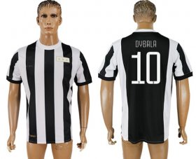 Wholesale Cheap Juventus #10 Dybala 120th Anniversary Soccer Club Jersey