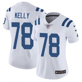 Wholesale Cheap Nike Colts #78 Ryan Kelly White Women\'s Stitched NFL Vapor Untouchable Limited Jersey