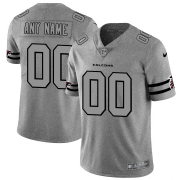Wholesale Cheap Atlanta Falcons Custom Men's Nike Gray Gridiron II Vapor Untouchable Limited NFL Jersey
