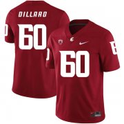 Wholesale Cheap Washington State Cougars 60 Andre Dillard Red College Football Jersey